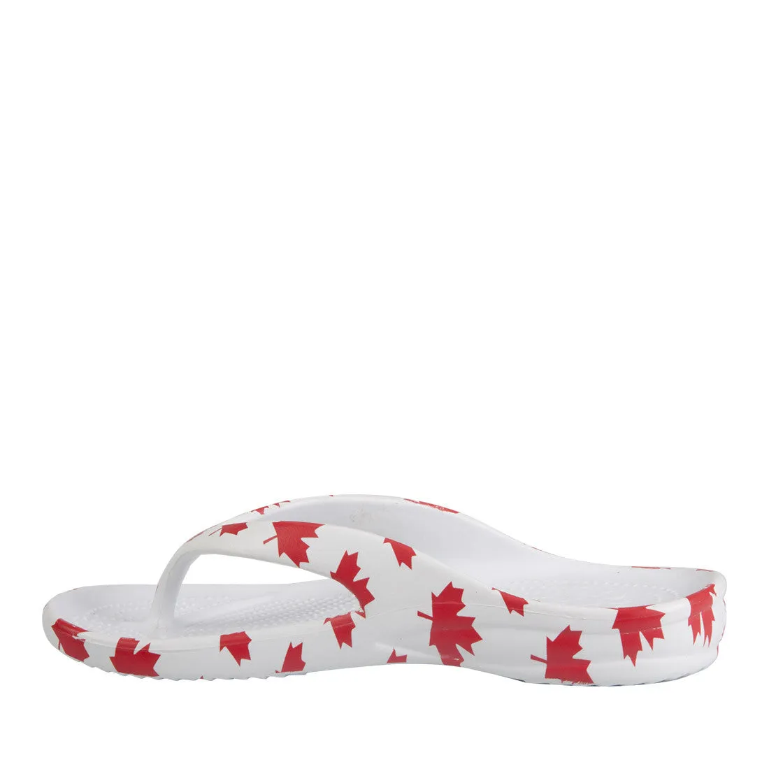 Toddlers' Flip Flops - Canada (White/Red)