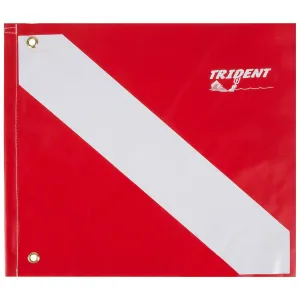 Trident Heavy Duty Poly Coated Nylon Flag