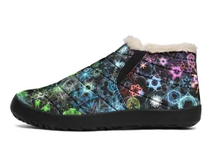 Trippy Constellation Winter Slippers