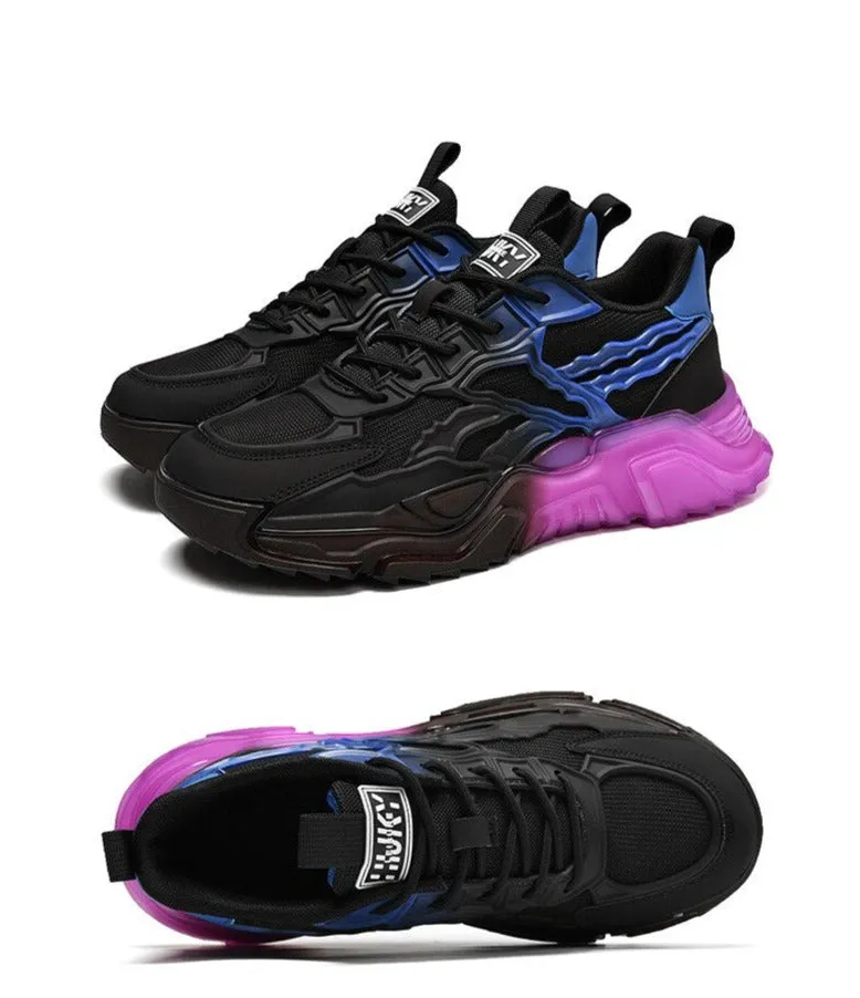 Two Tone Plasma Chunky Sneakers