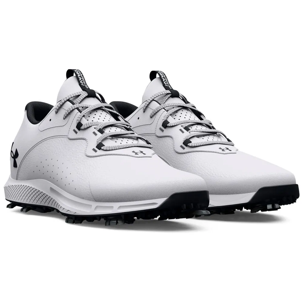 Under Armour Mens Charged Draw 2 Wide Golf Shoes