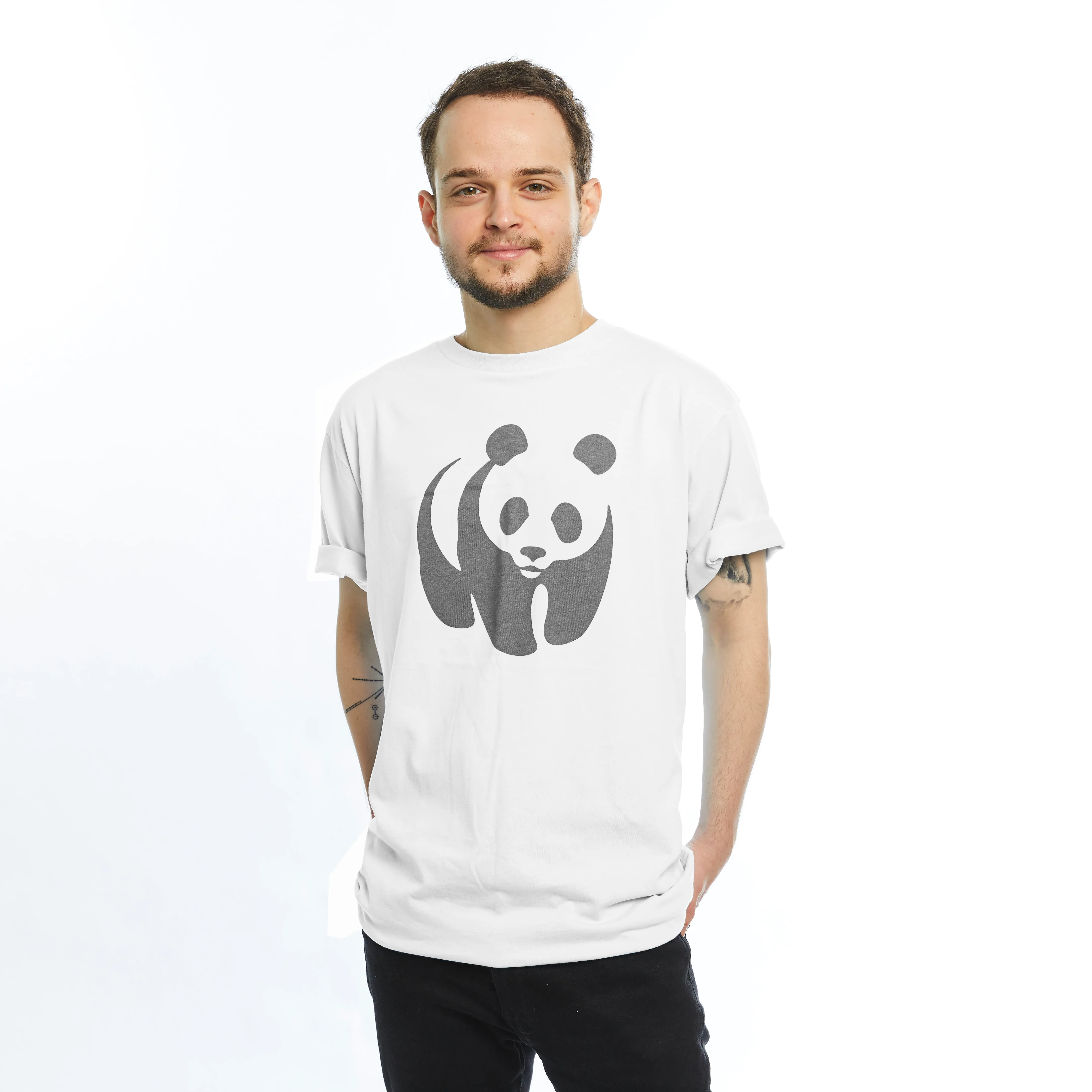 Unisex Panda Logo T-shirt