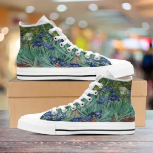 van Gogh's Irises High Tops Women's Shoes