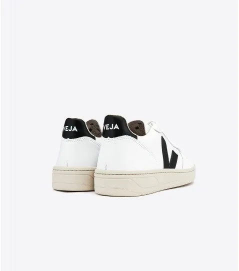 VEJA - V10 Leather Extra White Black