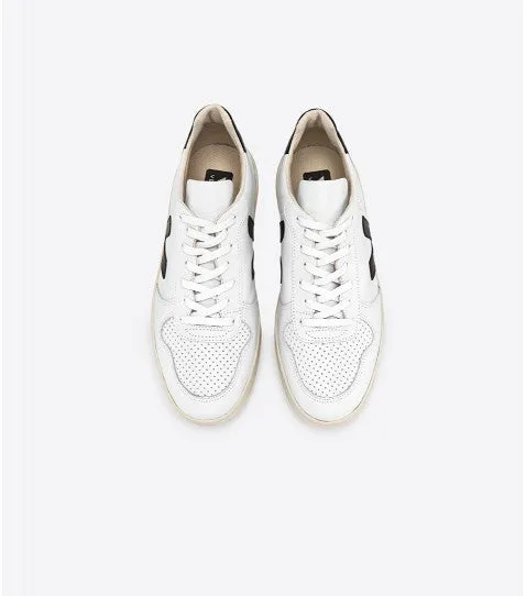 VEJA - V10 Leather Extra White Black