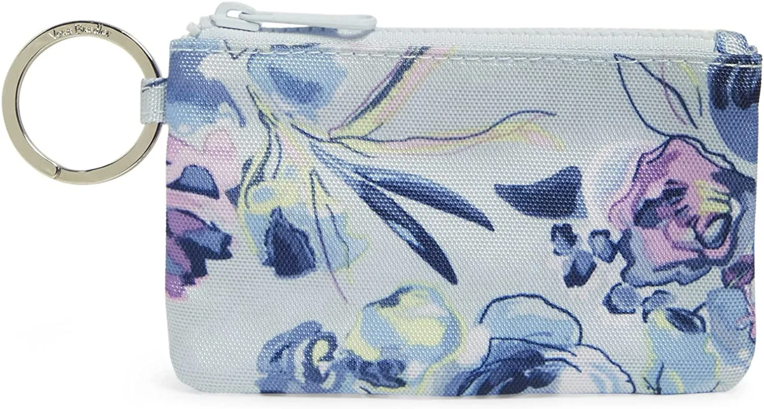 Vera Bradley Women's Recycled Lighten Up Reactive Zip Id Case Wallet