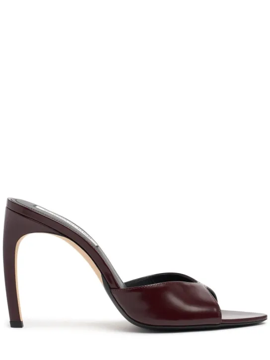 Victoria Beckham   105mm Leather mules 