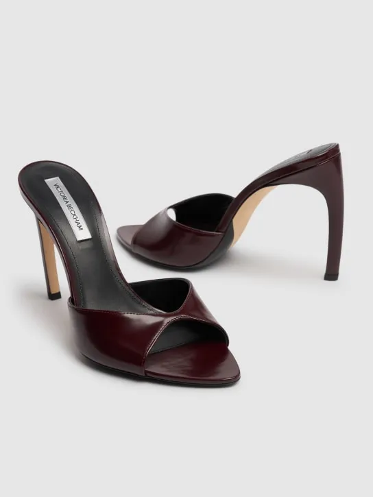 Victoria Beckham   105mm Leather mules 