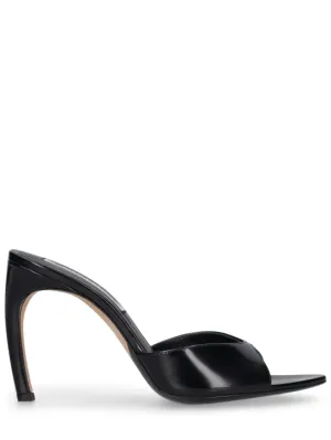 Victoria Beckham   105mm Leather mules 