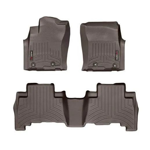 WeatherTech Front & Rear DigitalFit FloorLiner | Cocoa - 2010  Toyota 4Runner