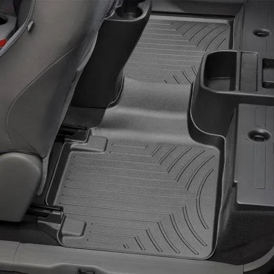 WeatherTech Rear DigitalFit FloorLiner | Black - 2023-2016 Toyota Tacoma