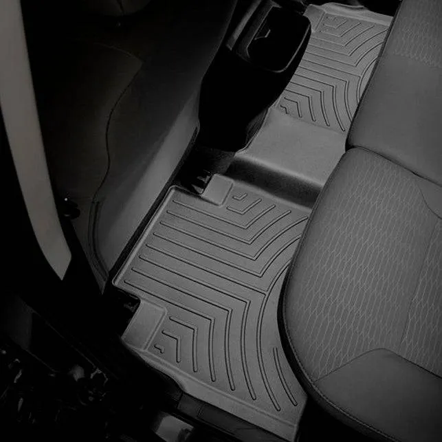 WeatherTech Rear DigitalFit FloorLiner | Black - 2023-2016 Toyota Tacoma