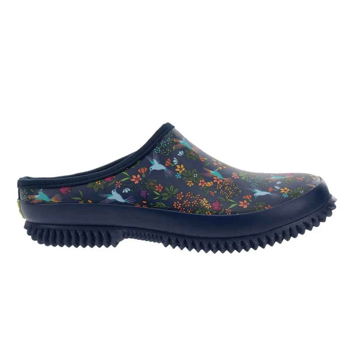 Western Chief Women's Floral Print Rubber Slip-on Shoes Garden Clogs