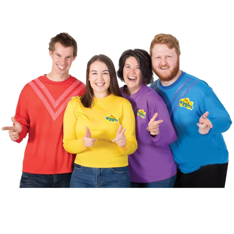 Wiggles Adult Costume Top - Yellow