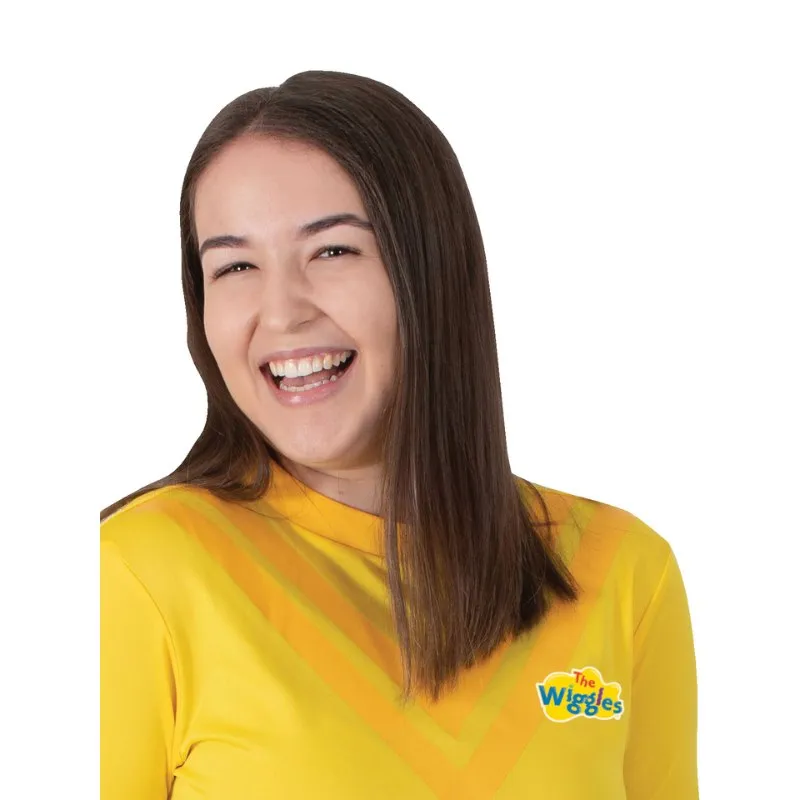 Wiggles Adult Costume Top - Yellow