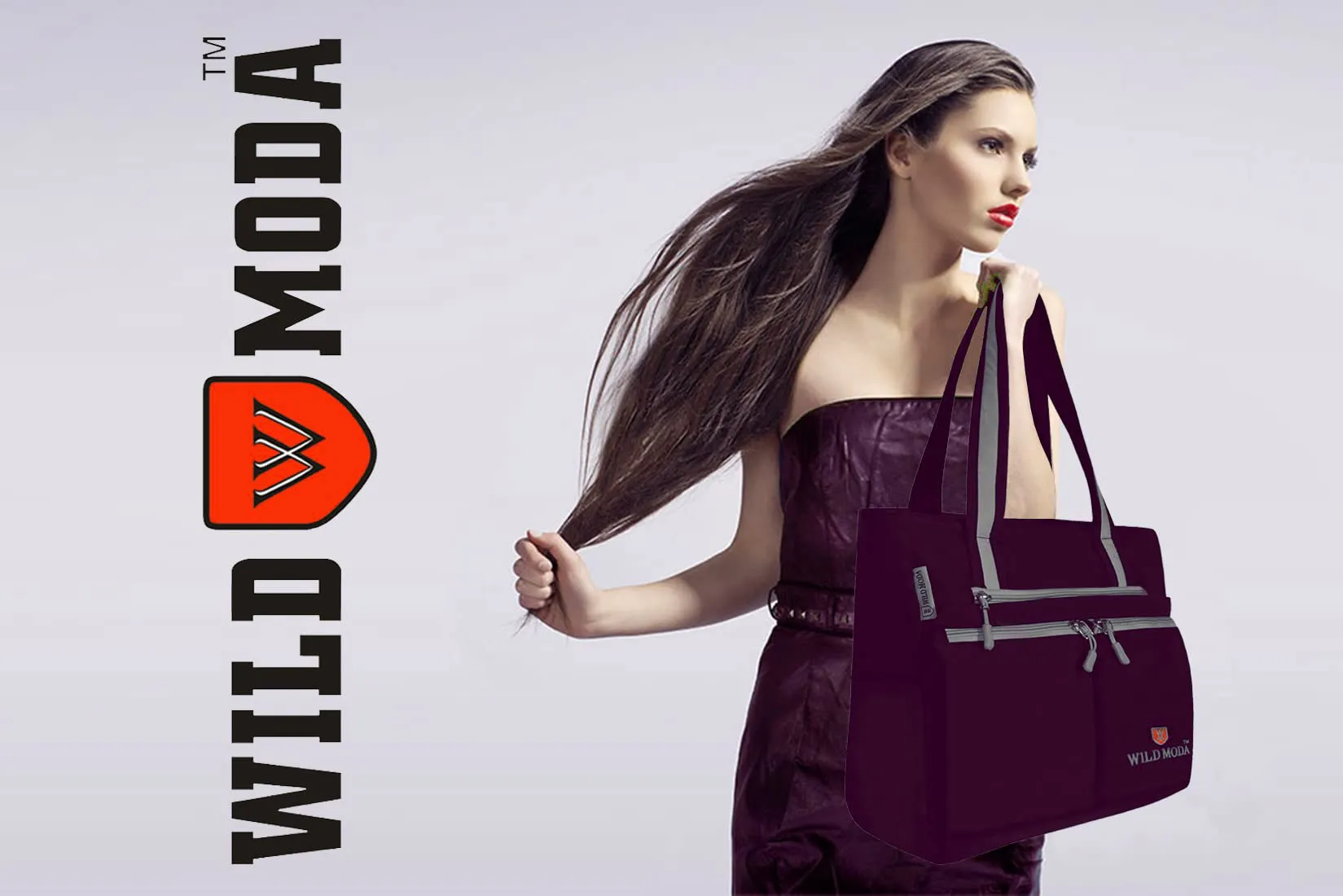 WILD MODA Women Shoulder Bag Purple