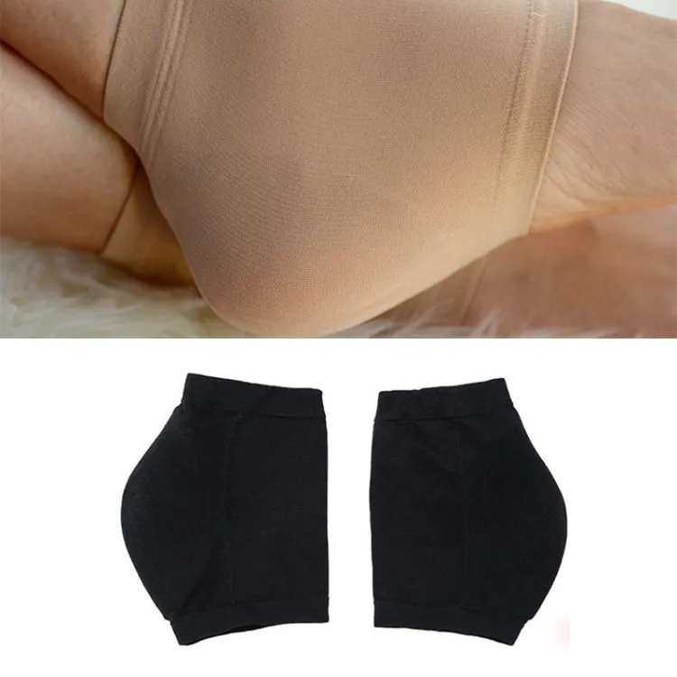 Winter Anti-cracking Silicone Moisturizing Heel Socks, One Pair, Size:M Code (39-43)(Black)