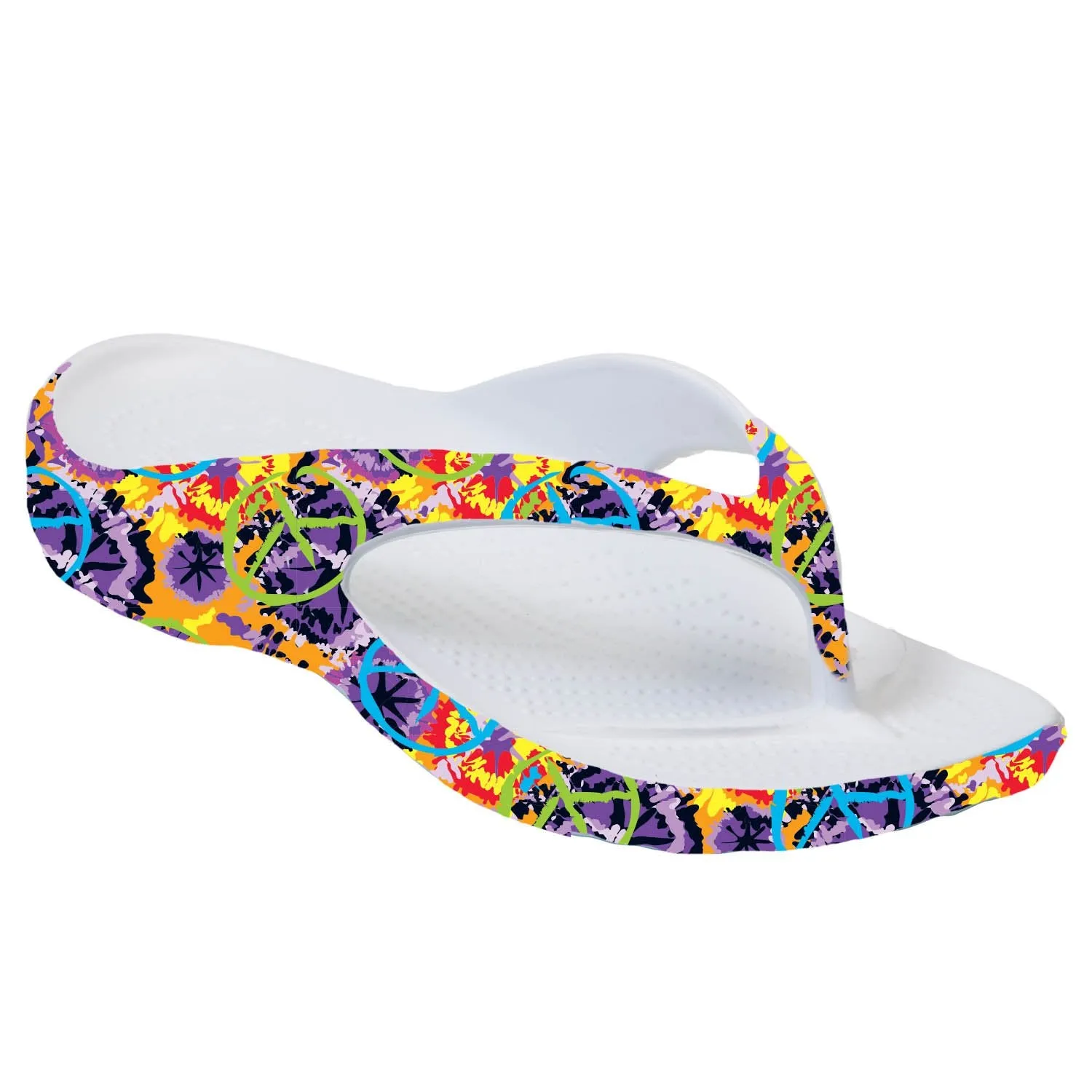 Women's Loudmouth Flip Flops - Woodystock