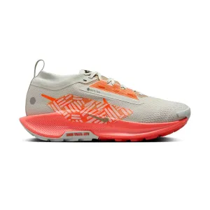 Women's Nike  Pegasus Trail 5 GORE-TEX Waterproof Trail Running Shoe - Light Silver/Hyper Crimson/Wild Mango - Regular B)