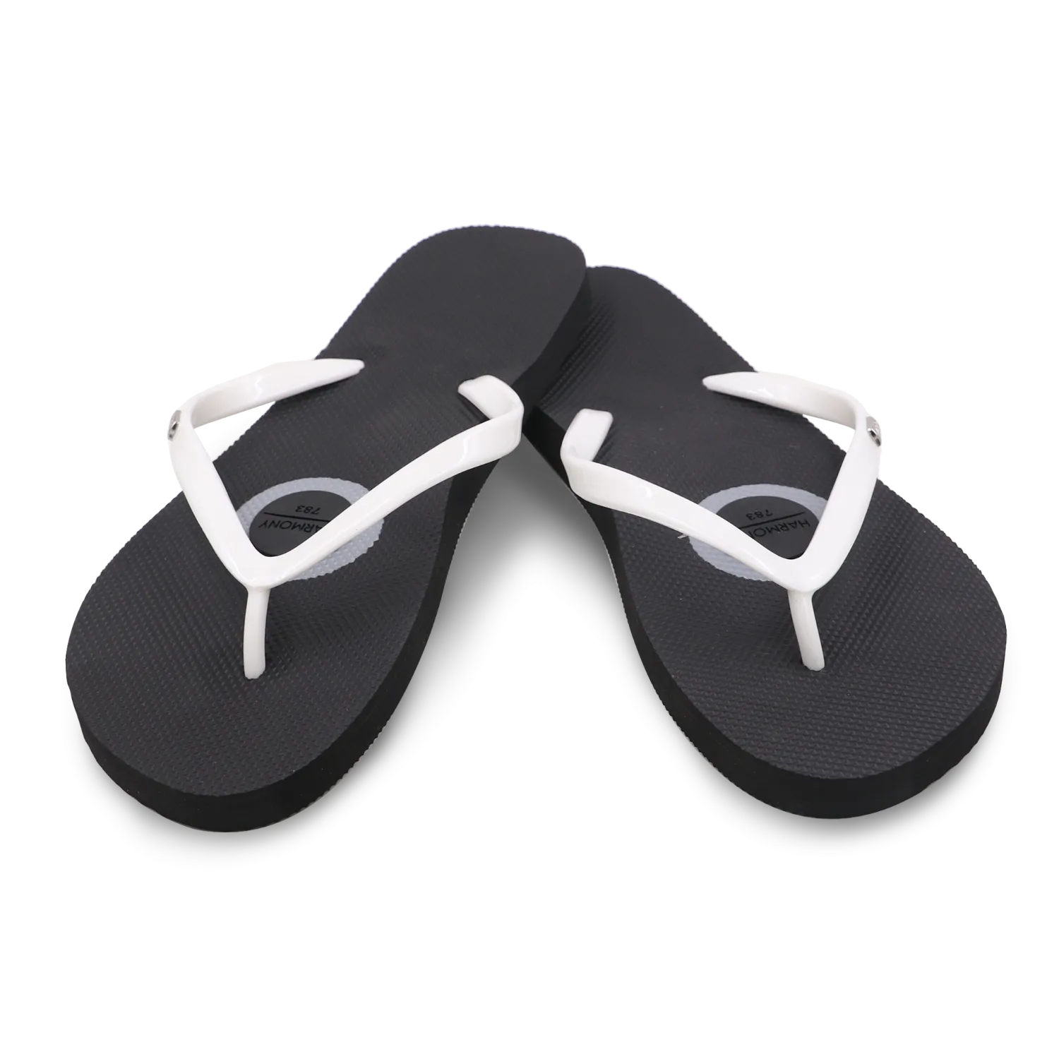 Women's Plug Flip Flop • Black & White