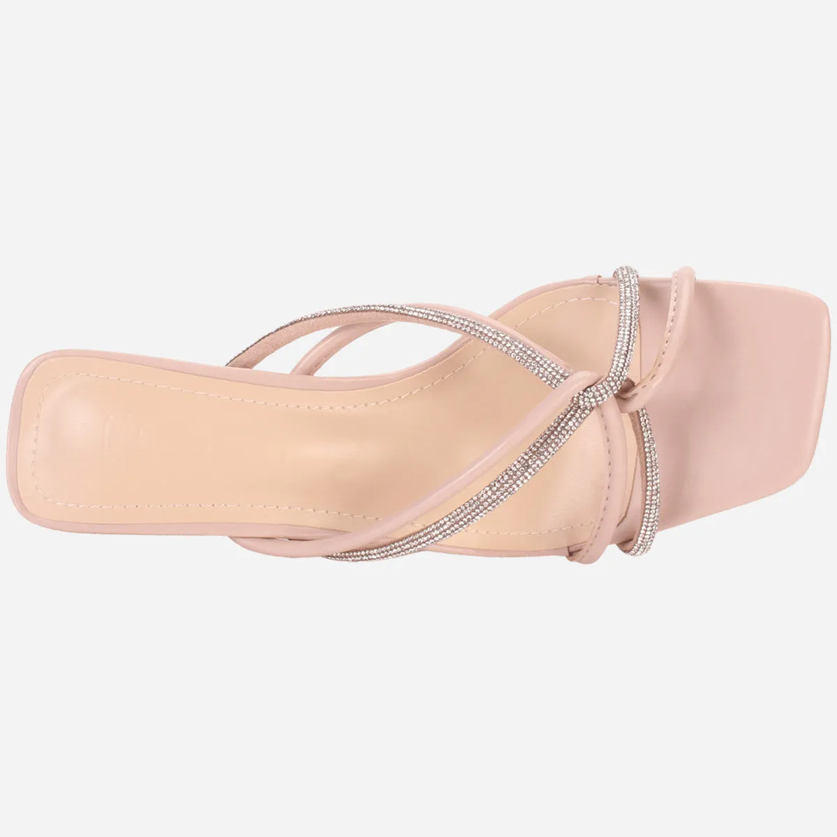 Women's "KESHA" Shimmery Slide in Sandals