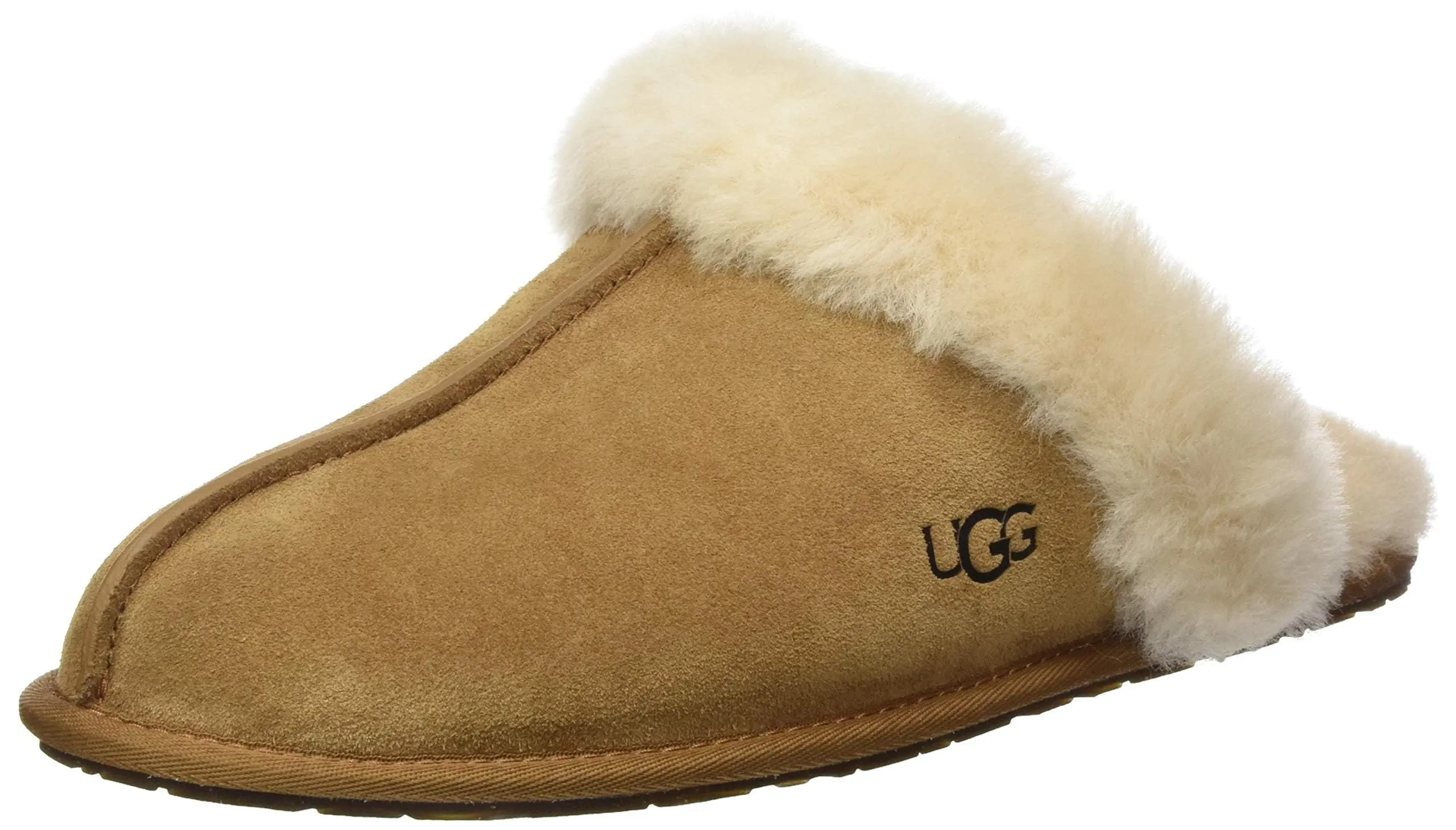 Women's Shoes UGG SCUFFETTE II Water Resistant Slide Slippers 1106872 CHESTNUT