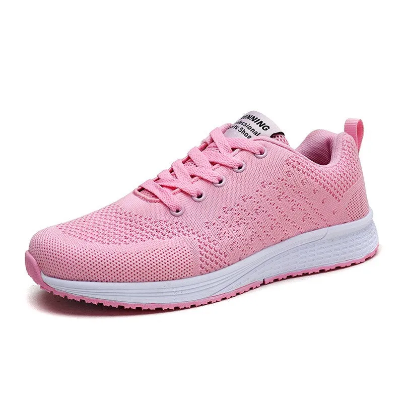 Women's simple breathable popular leisure platform sneakers