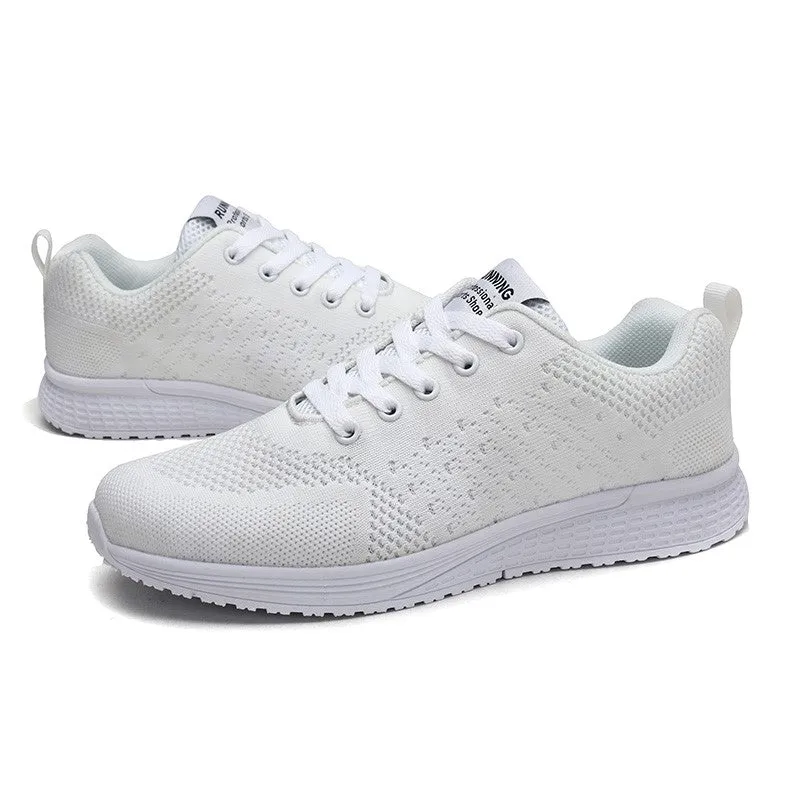 Women's simple breathable popular leisure platform sneakers