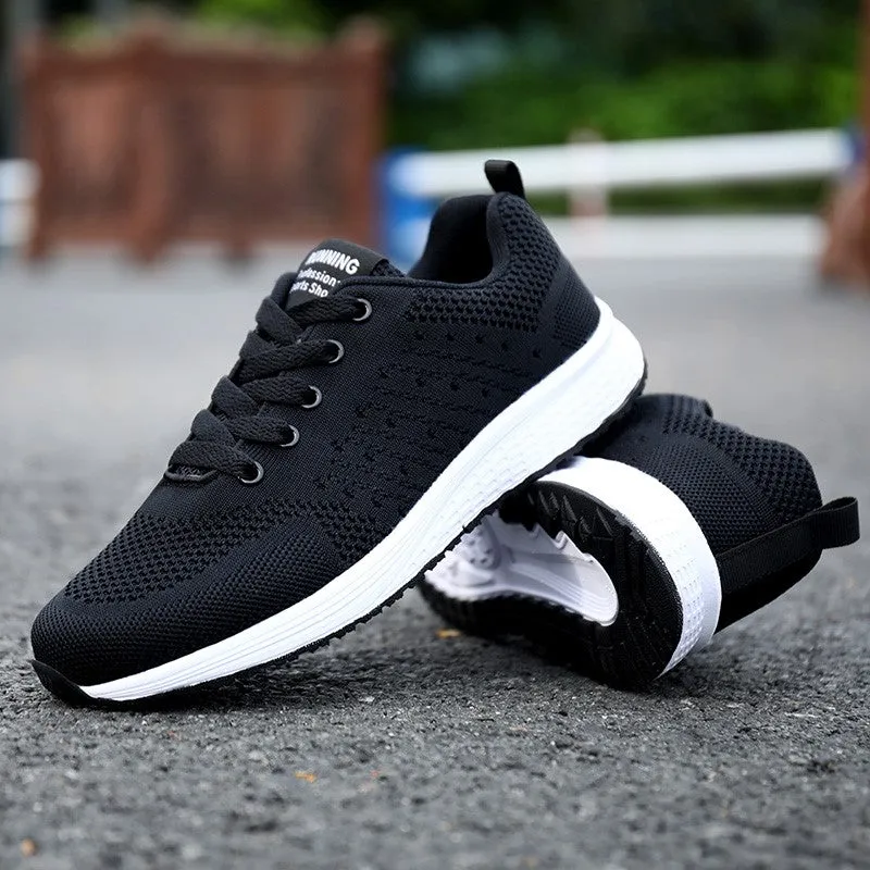 Women's simple breathable popular leisure platform sneakers