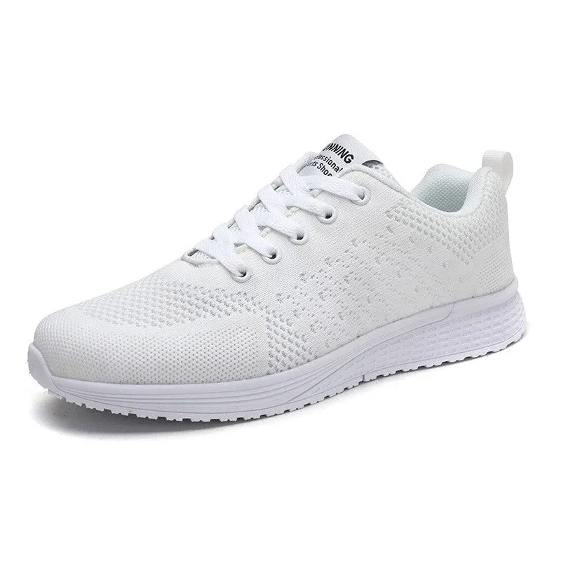 Women's simple breathable popular leisure platform sneakers