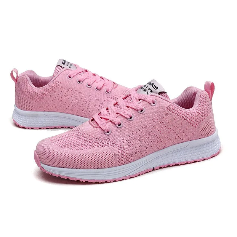 Women's simple breathable popular leisure platform sneakers