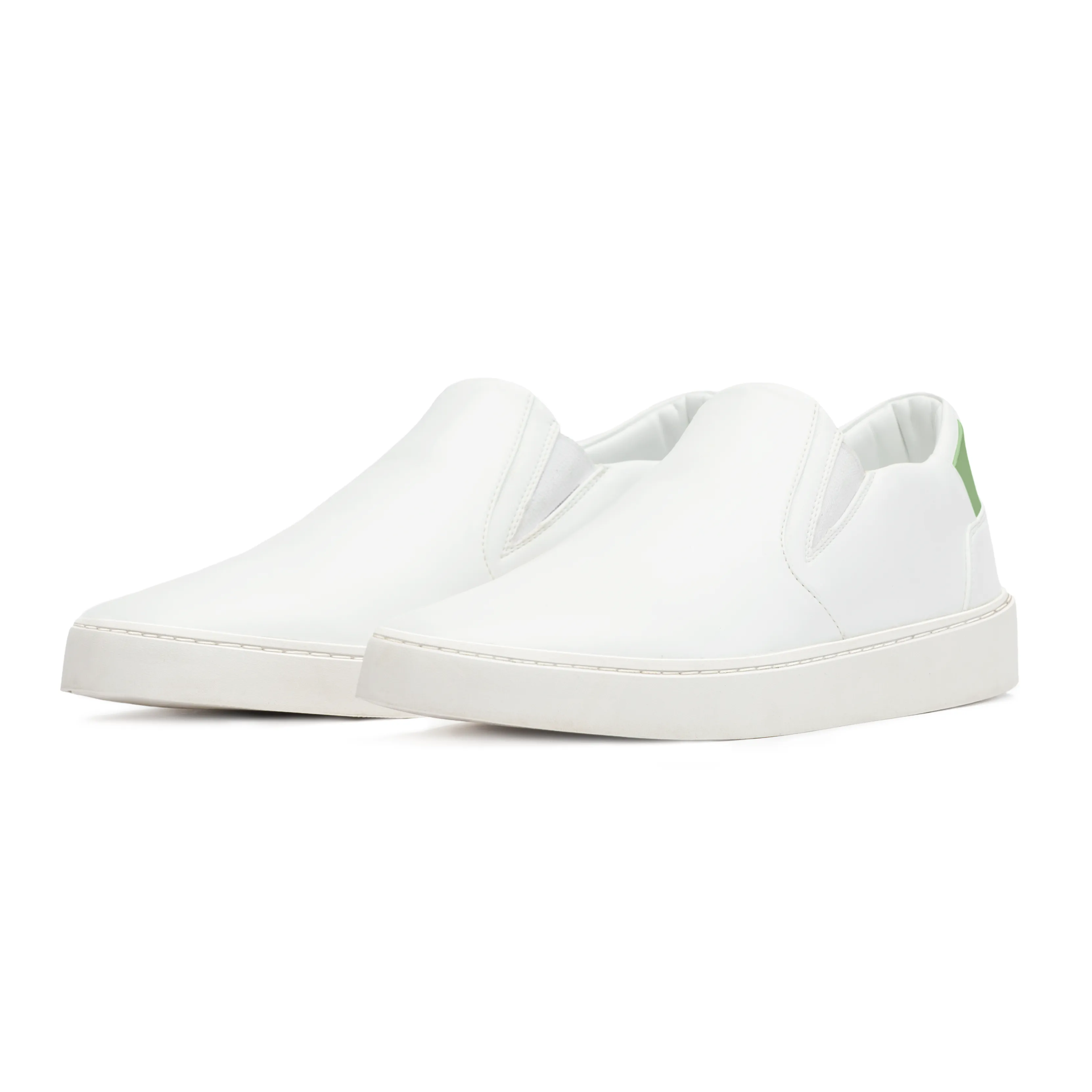 Women's Slip On | White-Green