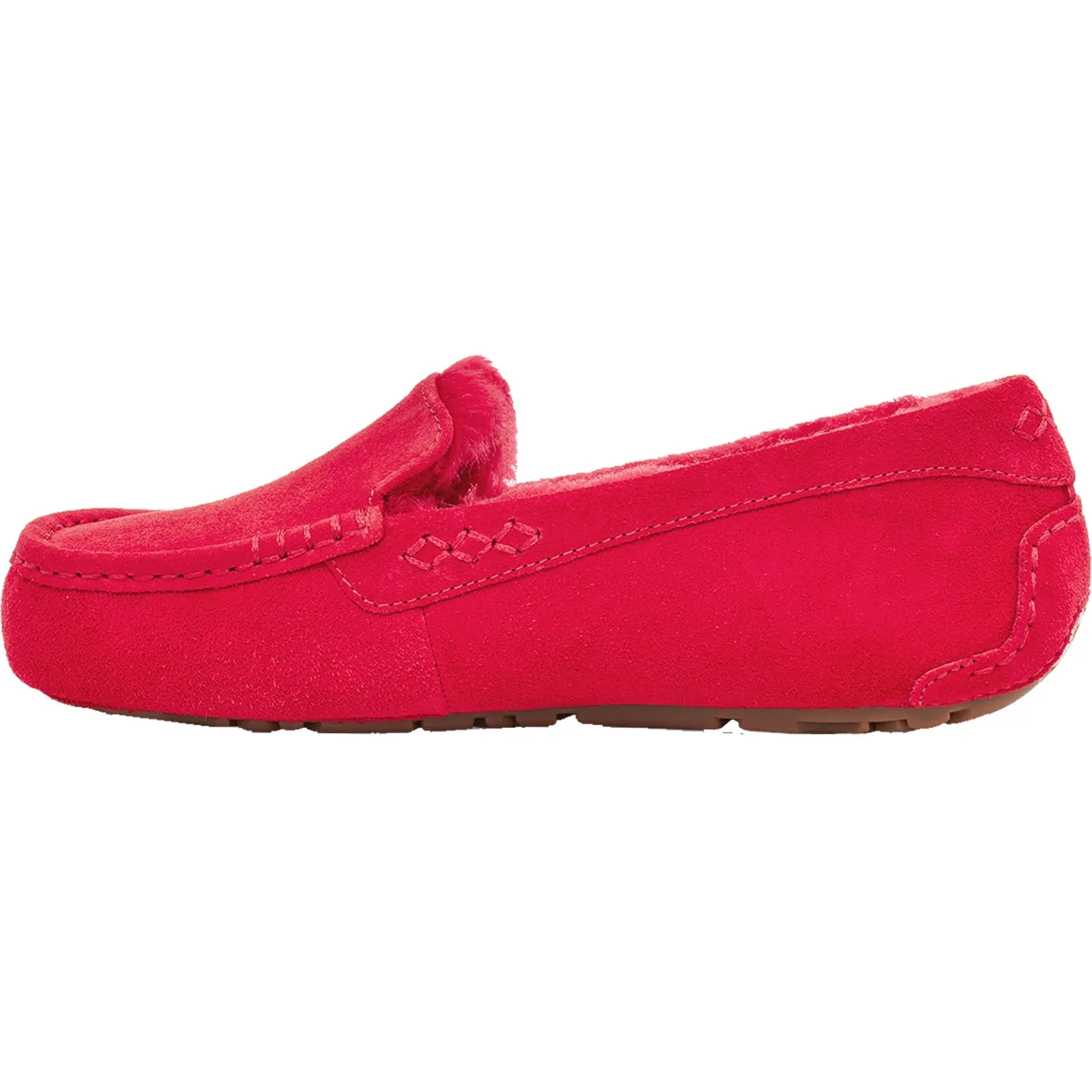 Women's UGG Ansley Samba Red Suede