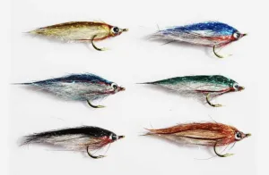 Wounded Minnow Fly Set Ice Dub Polar Fry Set