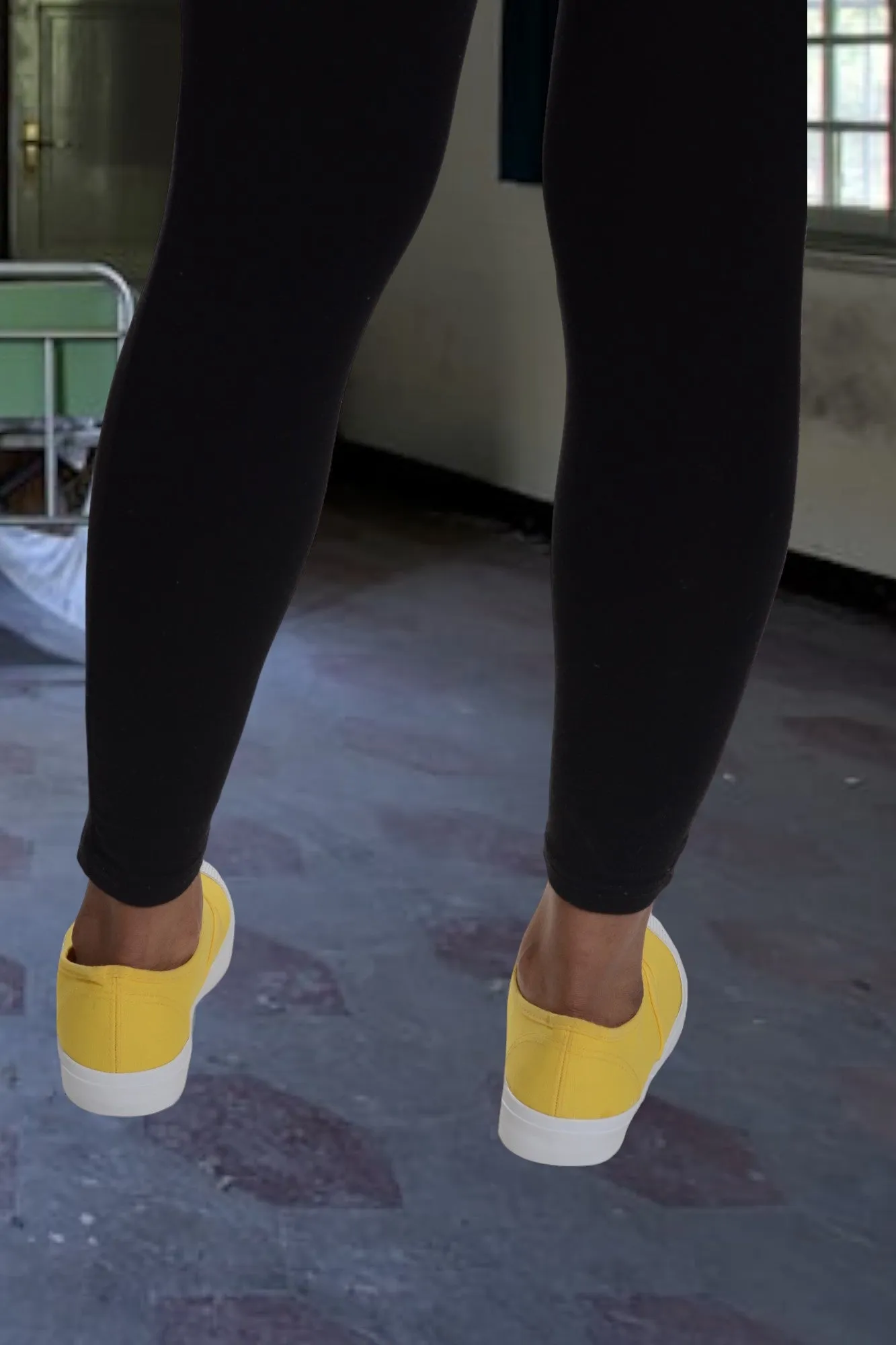 Yellow Slip On Sneaker