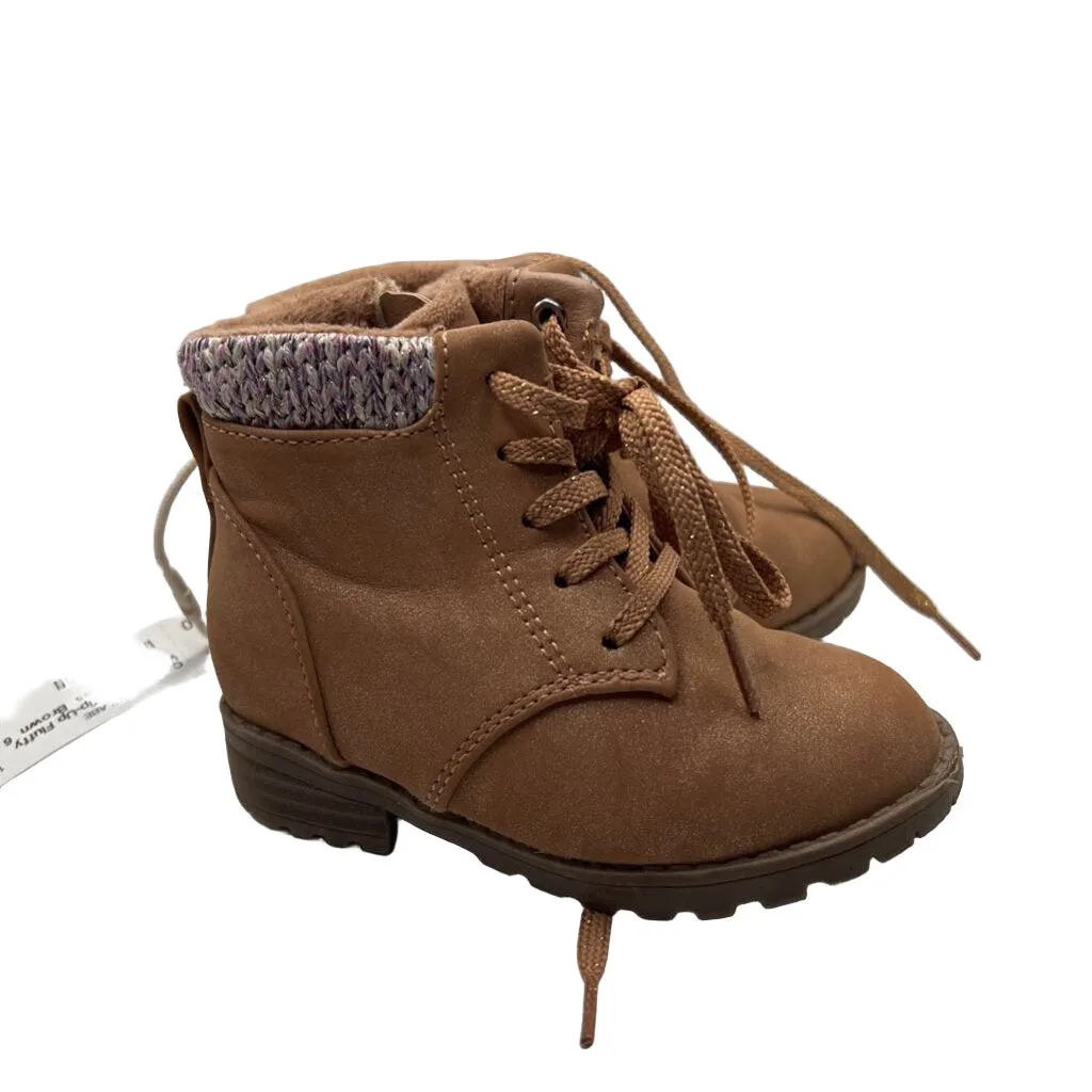 Zip-Up Fluffy Winter Booties